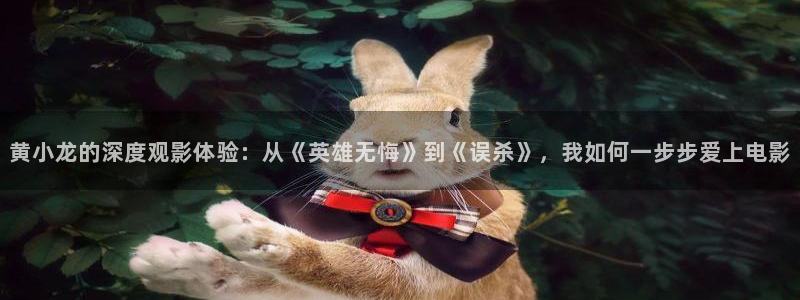 免费看樱桃视频：黄小龙的深度观影体验：从《英雄无悔》到《误杀》，我如何一步步爱上电影