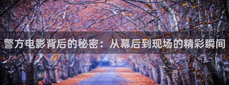 樱桃全集：警方电影背后的秘密：从幕后到现场的精彩瞬间